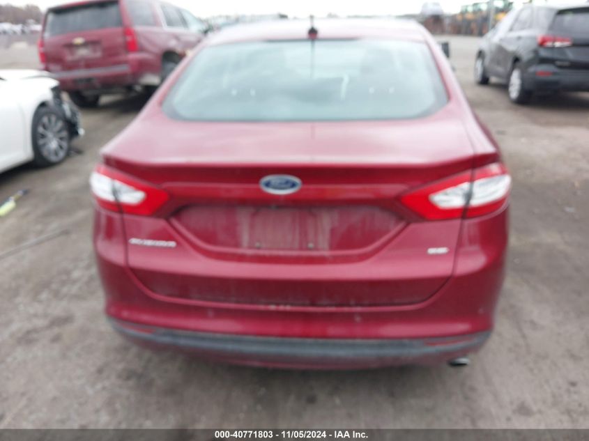 2016 FORD FUSION SE - 1FA6P0H77G5134014