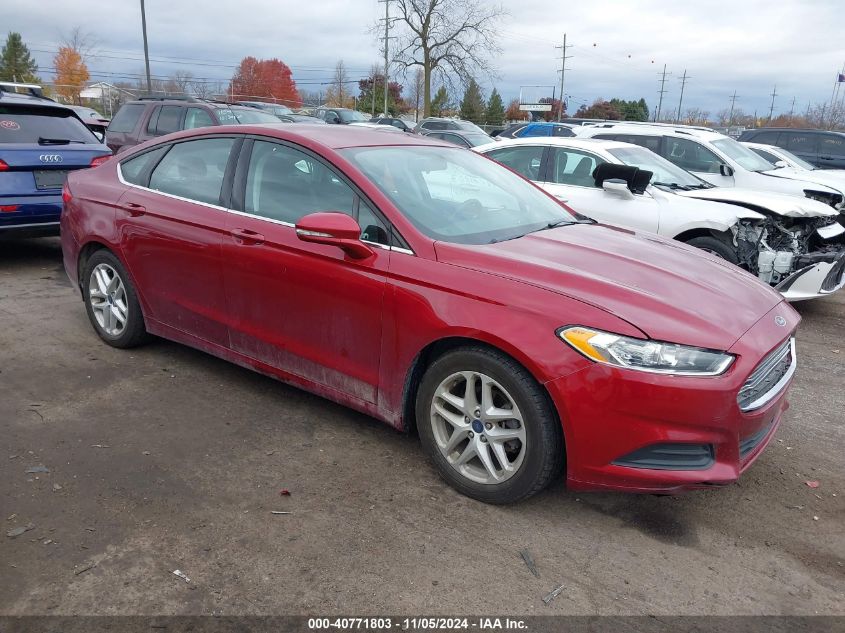 2016 FORD FUSION SE - 1FA6P0H77G5134014