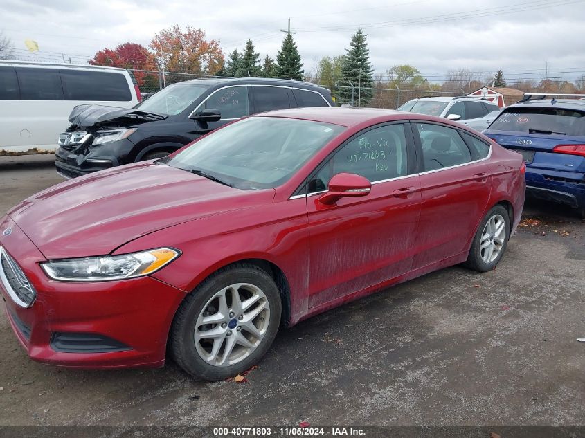 VIN 1FA6P0H77G5134014 2016 Ford Fusion, SE no.2