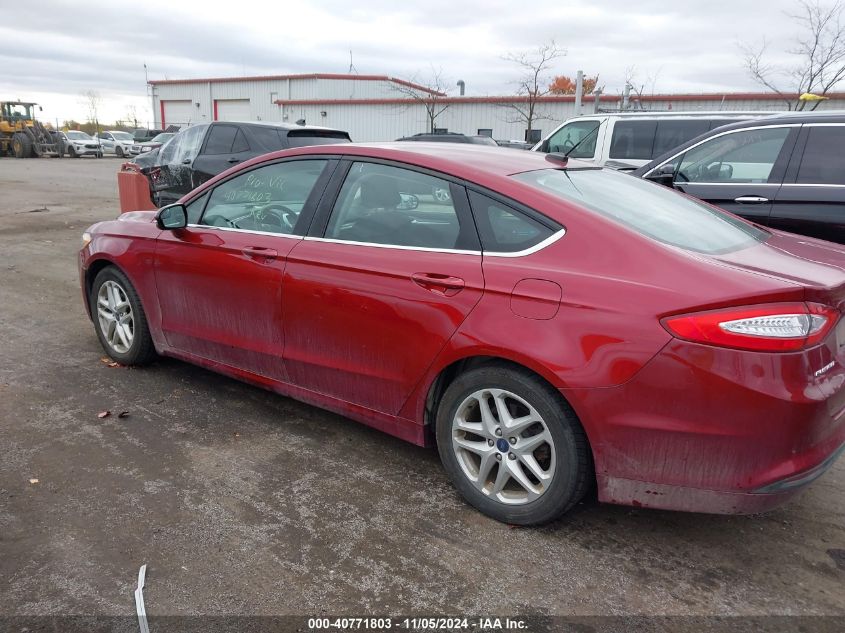 2016 FORD FUSION SE - 1FA6P0H77G5134014