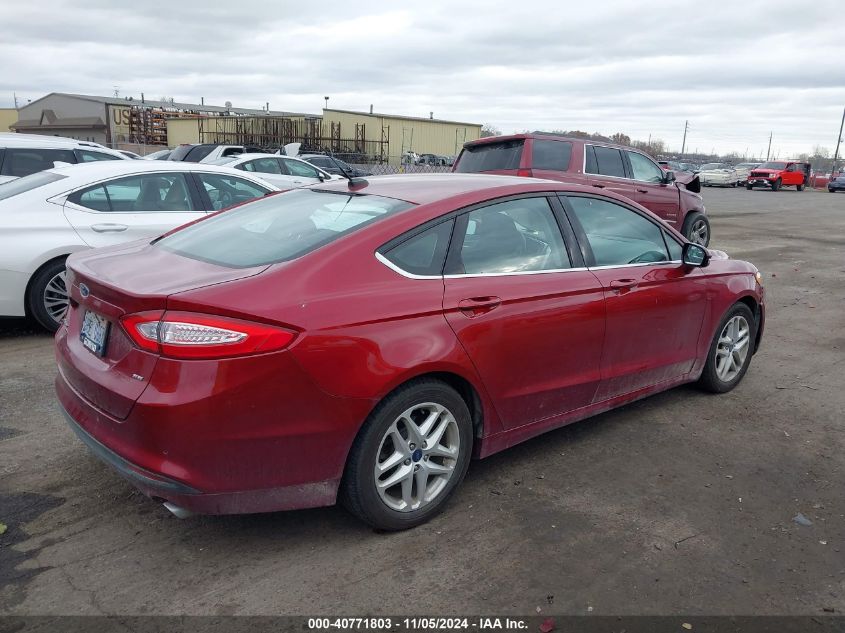 2016 FORD FUSION SE - 1FA6P0H77G5134014