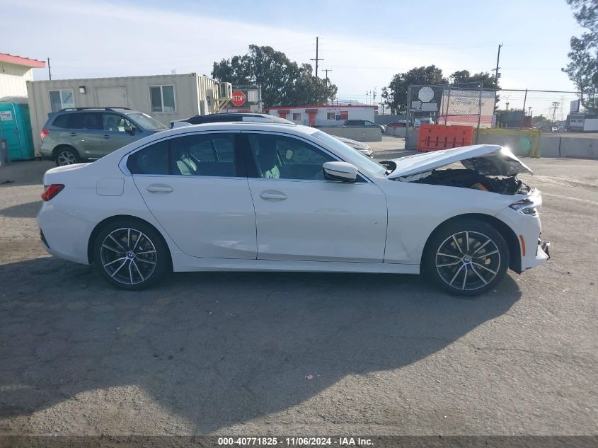 2019 BMW 330I VIN: 3MW5R1J59K8B01524 Lot: 40771825