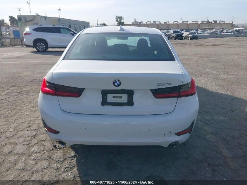 2019 BMW 330I VIN: 3MW5R1J59K8B01524 Lot: 40771825