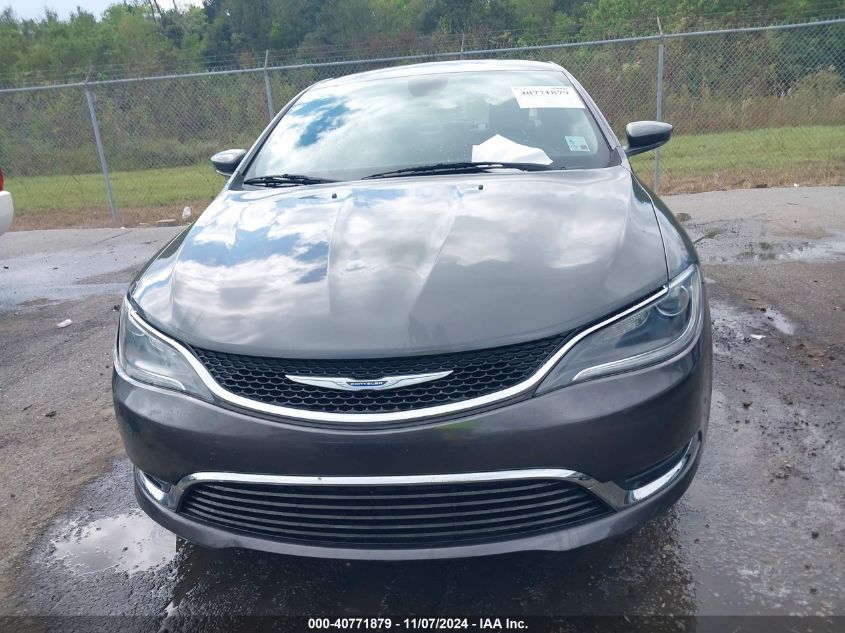 2015 Chrysler 200 Limited VIN: 1C3CCCABXFN757106 Lot: 40771879