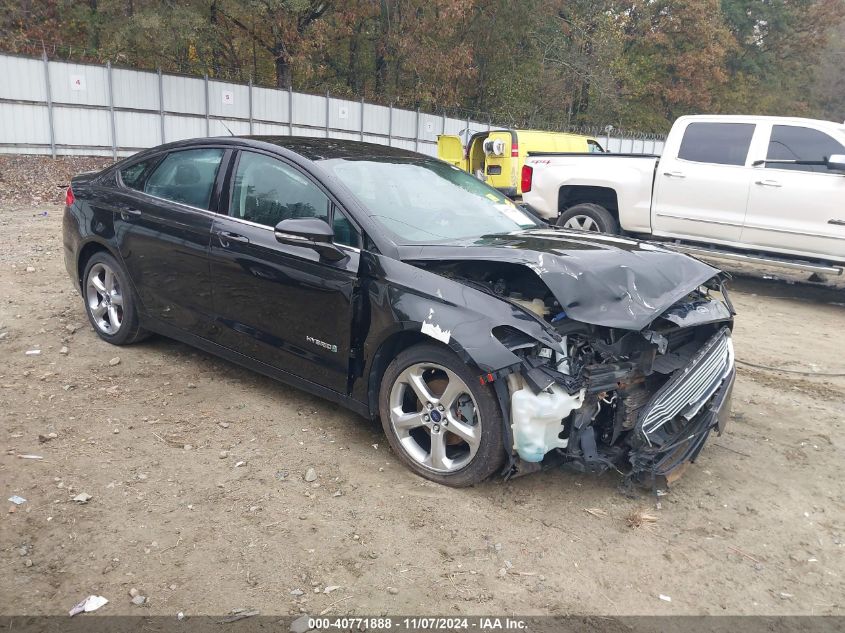 2013 Ford Fusion Hybrid Se VIN: 3FA6P0LU1DR271133 Lot: 40771888