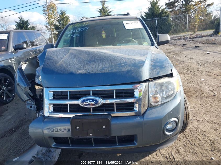 2011 Ford Escape Xlt VIN: 1FMCU0D75BKA91259 Lot: 40771891