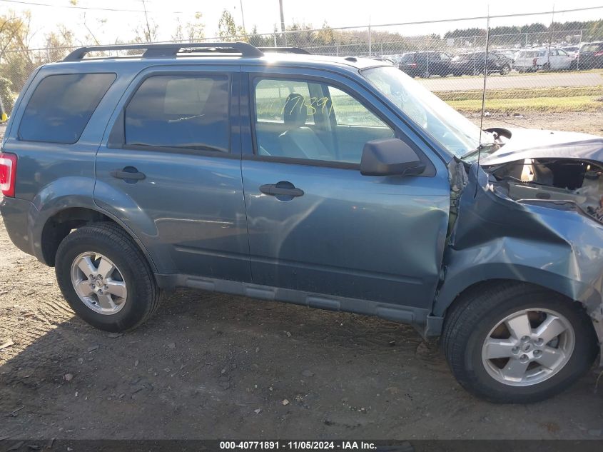 2011 Ford Escape Xlt VIN: 1FMCU0D75BKA91259 Lot: 40771891