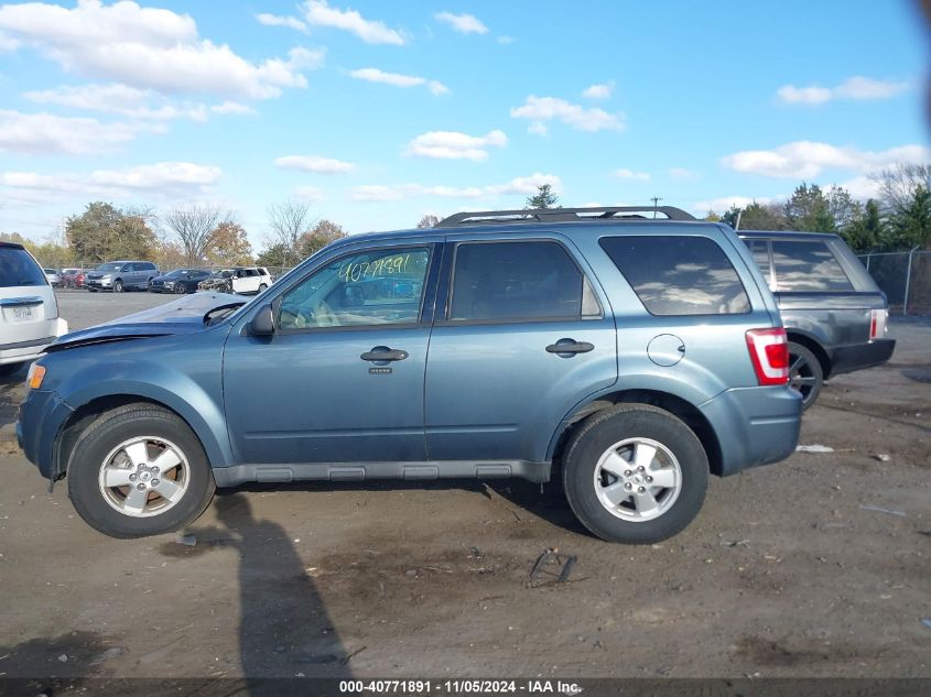 2011 Ford Escape Xlt VIN: 1FMCU0D75BKA91259 Lot: 40771891