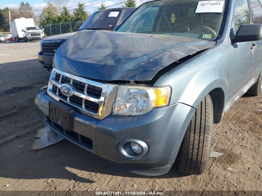 2011 Ford Escape Xlt VIN: 1FMCU0D75BKA91259 Lot: 40771891