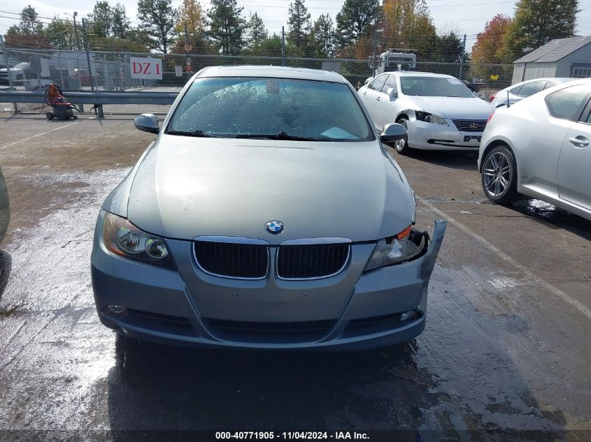 2007 BMW 328I VIN: WBAVA33517PG50291 Lot: 40771905