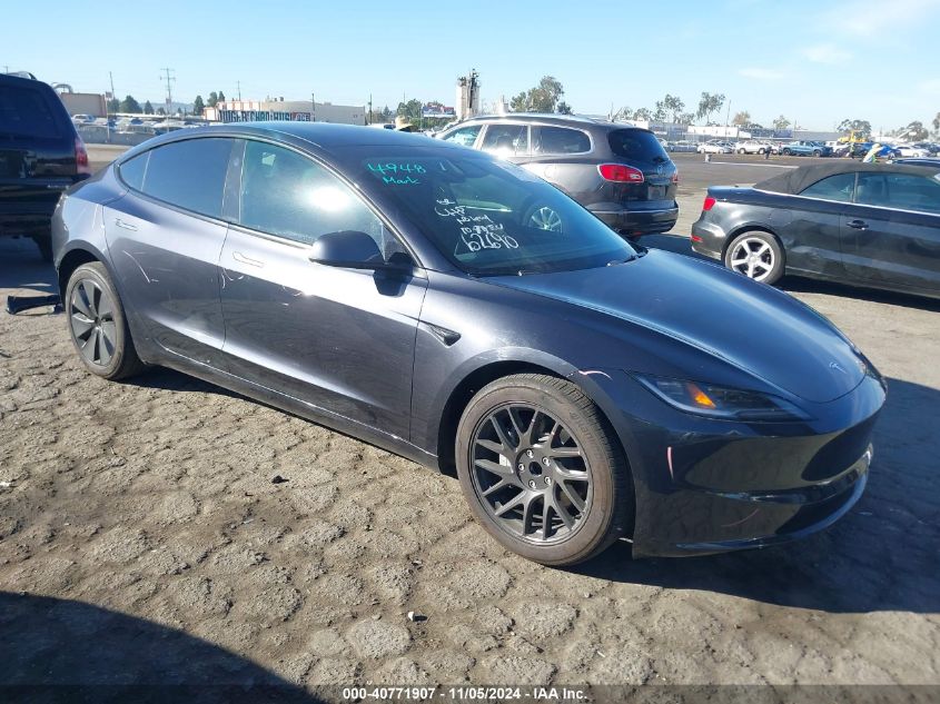 2024 TESLA MODEL 3 REAR-WHEEL DRIVE - 5YJ3E1EA9RF786143