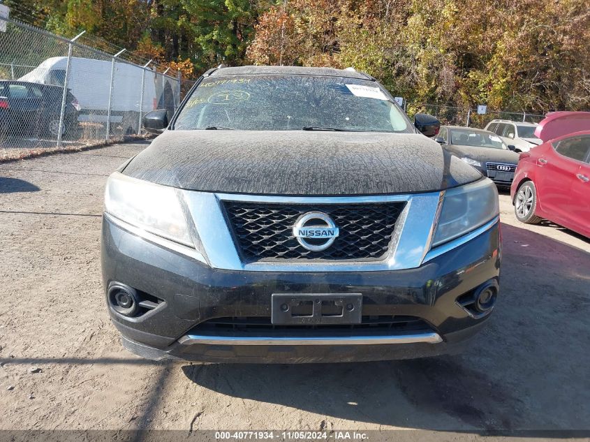 2014 Nissan Pathfinder Sv VIN: 5N1AR2MN3EC695068 Lot: 40771934