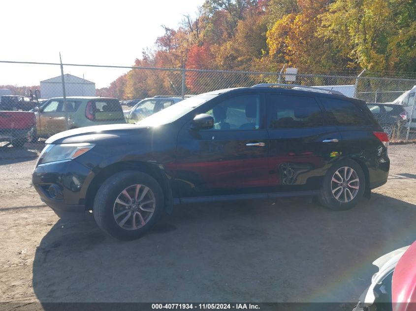 2014 Nissan Pathfinder Sv VIN: 5N1AR2MN3EC695068 Lot: 40771934