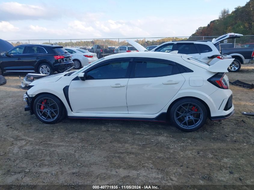 2018 Honda Civic Type R Touring VIN: SHHFK8G72JU203088 Lot: 40771935