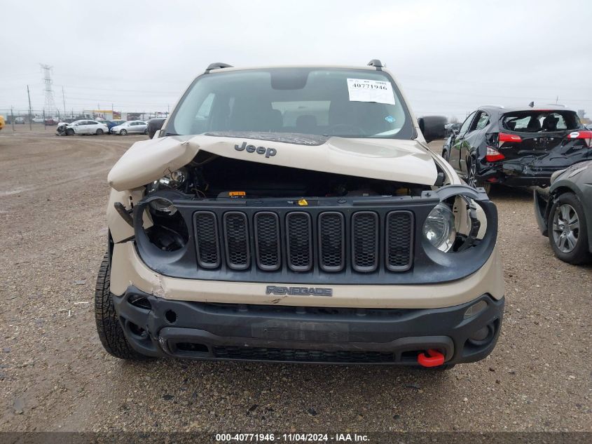 2017 Jeep Renegade Deserthawk 4X4 VIN: ZACCJBCB4HPE92914 Lot: 40771946