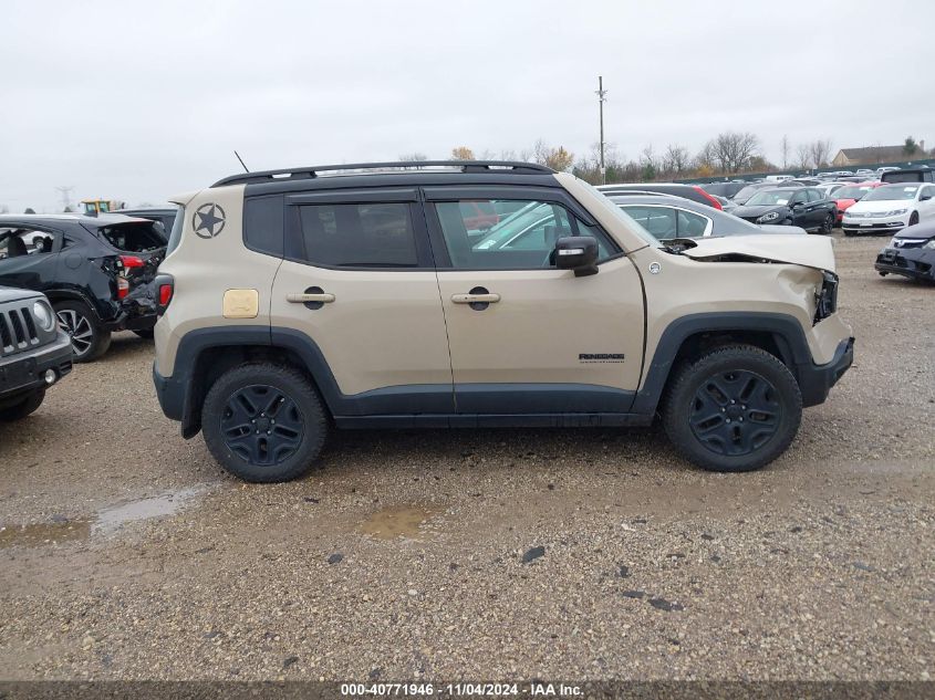 2017 Jeep Renegade Deserthawk 4X4 VIN: ZACCJBCB4HPE92914 Lot: 40771946