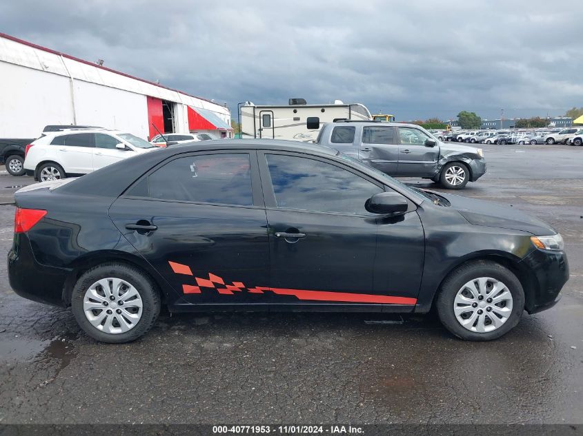 2010 Kia Forte Lx VIN: KNAFT4A27A5086174 Lot: 40771953