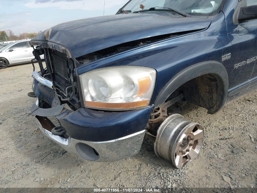 2006 Dodge Ram 2500 Slt/Trx4 Off Road/Sport/Power Wagon VIN: 1D7KS28D46J122553 Lot: 40771956