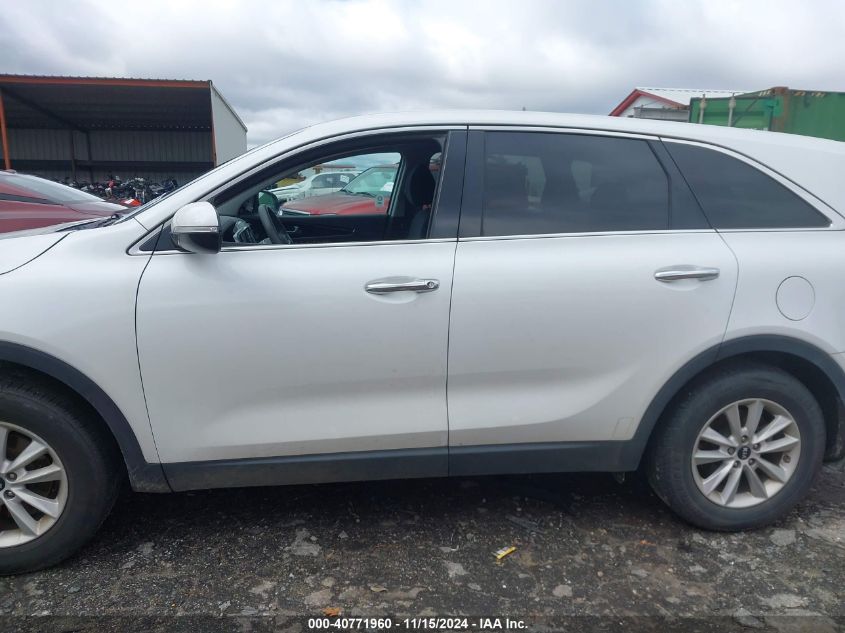 2020 Kia Sorento 2.4L L VIN: 5XYPG4A37LG675417 Lot: 40771960