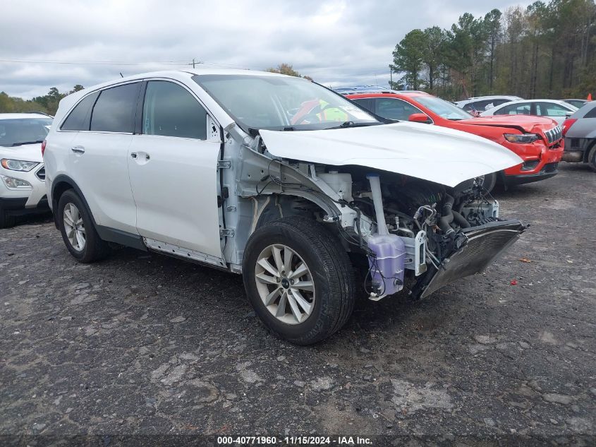 VIN 5XYPG4A37LG675417 2020 KIA Sorento, 2.4L L no.1