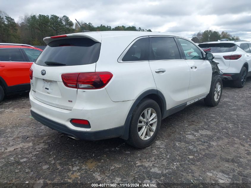 VIN 5XYPG4A37LG675417 2020 KIA Sorento, 2.4L L no.4