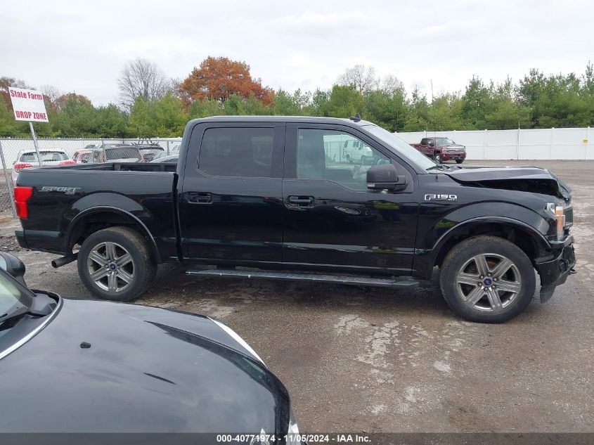 2018 Ford F-150 Xlt VIN: 1FTEW1EP2JFB68124 Lot: 40771974