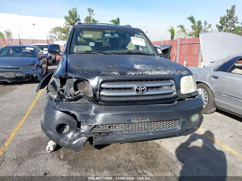 2004 Toyota Sequoia Limited V8 VIN: 5TDZT38A54S233324 Lot: 40771998