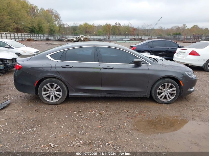 2016 Chrysler 200 Limited VIN: 1C3CCCAB6GN133322 Lot: 40772005