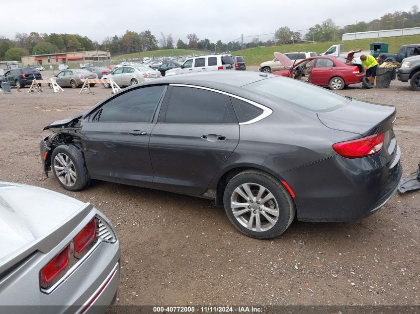 2016 Chrysler 200 Limited VIN: 1C3CCCAB6GN133322 Lot: 40772005