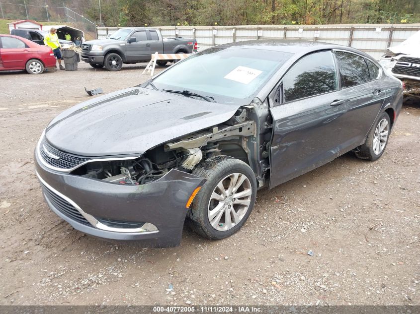 2016 Chrysler 200 Limited VIN: 1C3CCCAB6GN133322 Lot: 40772005