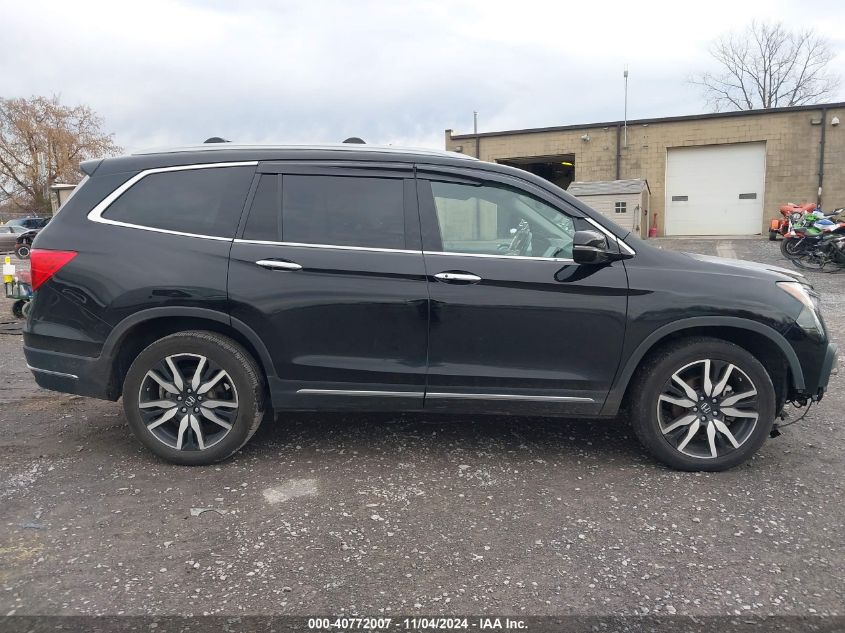 2022 Honda Pilot Awd Touring 8 Passenger VIN: 5FNYF6H98NB001607 Lot: 40772007