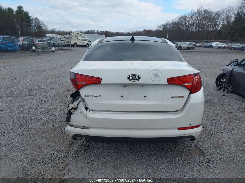 2011 Kia Optima Ex VIN: KNAGN4A7XB5059689 Lot: 40772009