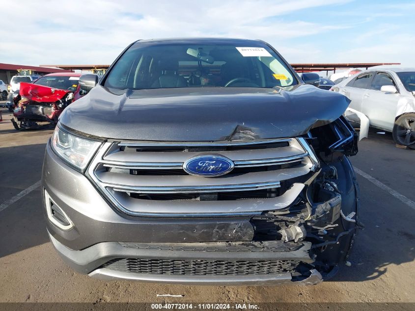 2018 Ford Edge Titanium VIN: 2FMPK3K9XJBB19966 Lot: 40772014