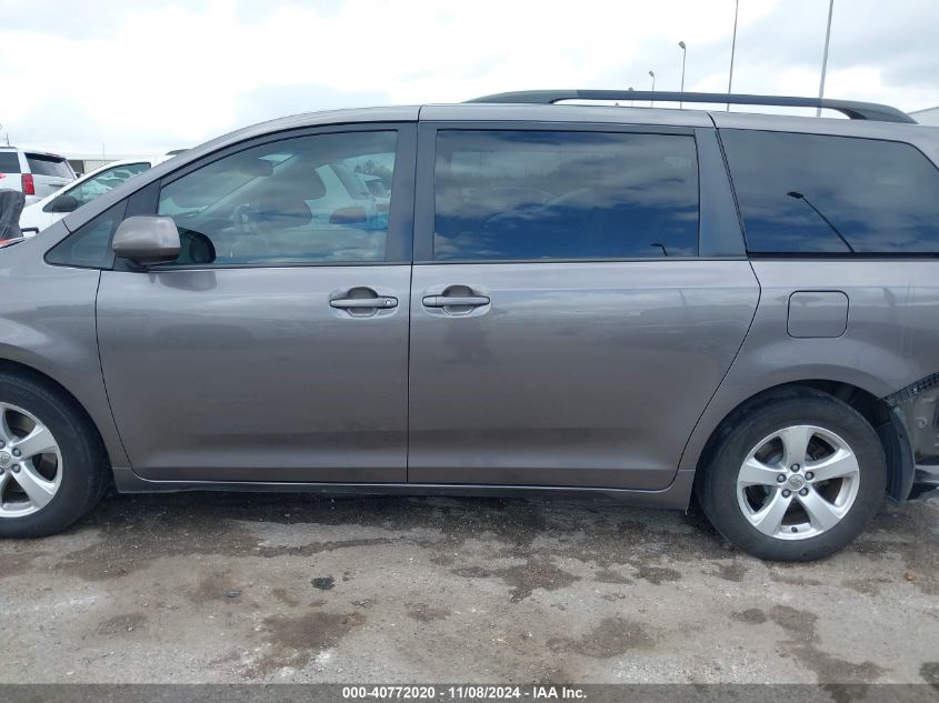 2014 Toyota Sienna Le V6 8 Passenger VIN: 5TDKK3DC5ES432158 Lot: 40772020