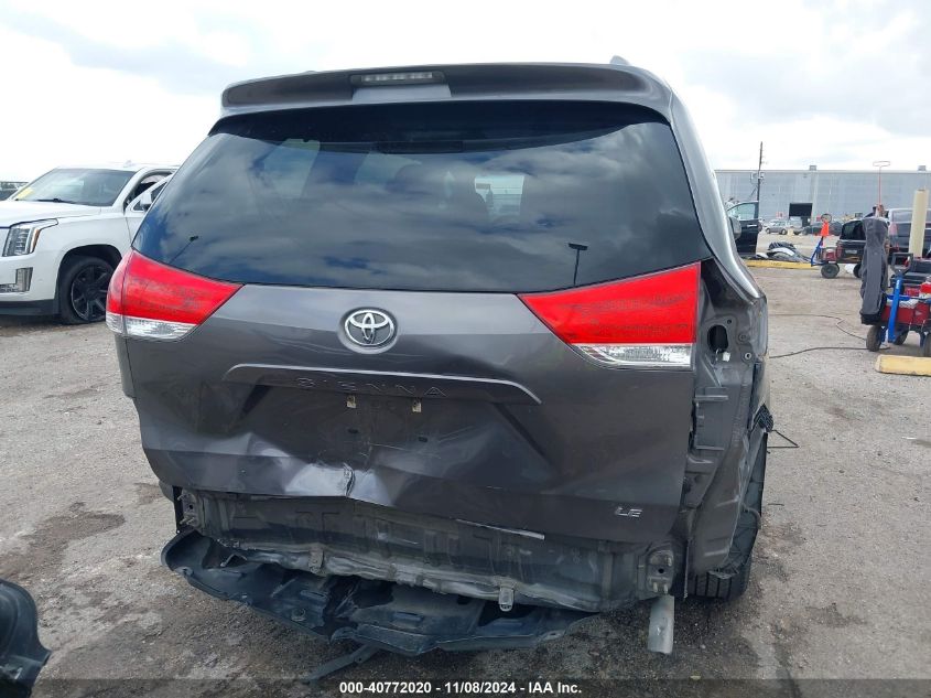 2014 Toyota Sienna Le V6 8 Passenger VIN: 5TDKK3DC5ES432158 Lot: 40772020