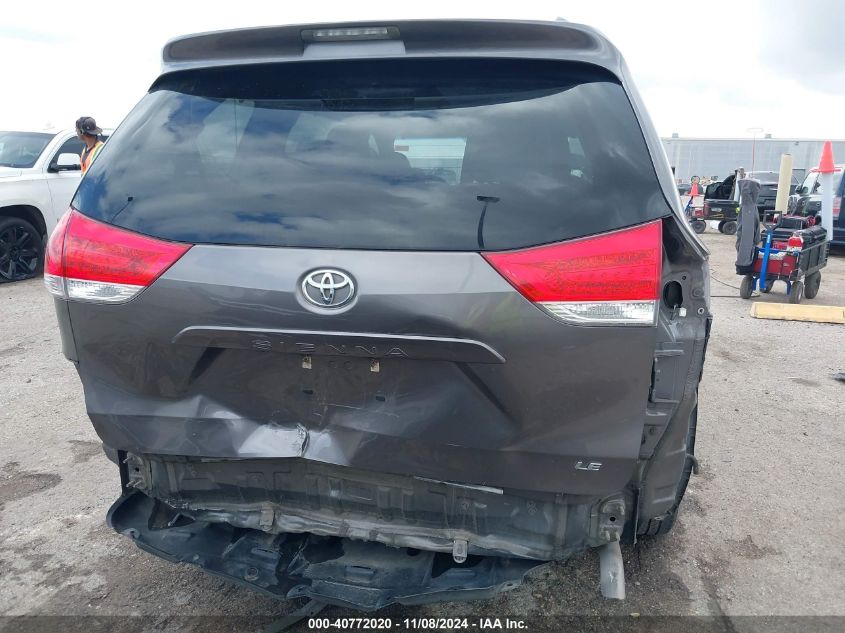 2014 Toyota Sienna Le V6 8 Passenger VIN: 5TDKK3DC5ES432158 Lot: 40772020