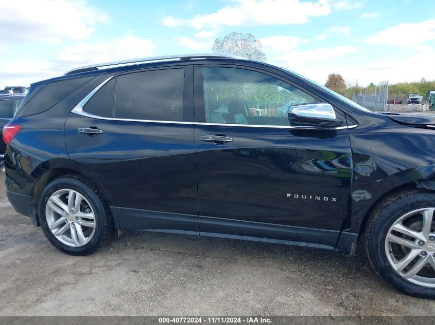 2018 Chevrolet Equinox Premier VIN: 2GNAXWEX0J6283783 Lot: 40772024