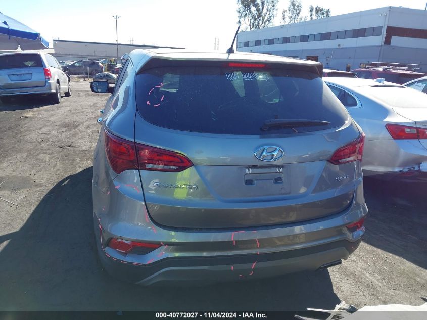 2018 HYUNDAI SANTA FE SPORT 2.4L - 5NMZT3LB6JH064767