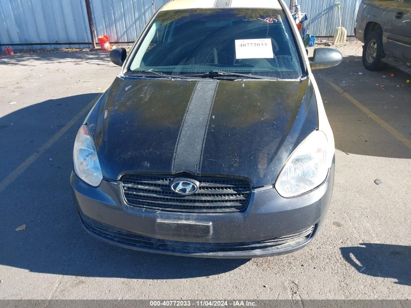 2009 Hyundai Accent Gs VIN: KMHCM36C09U107443 Lot: 40772033