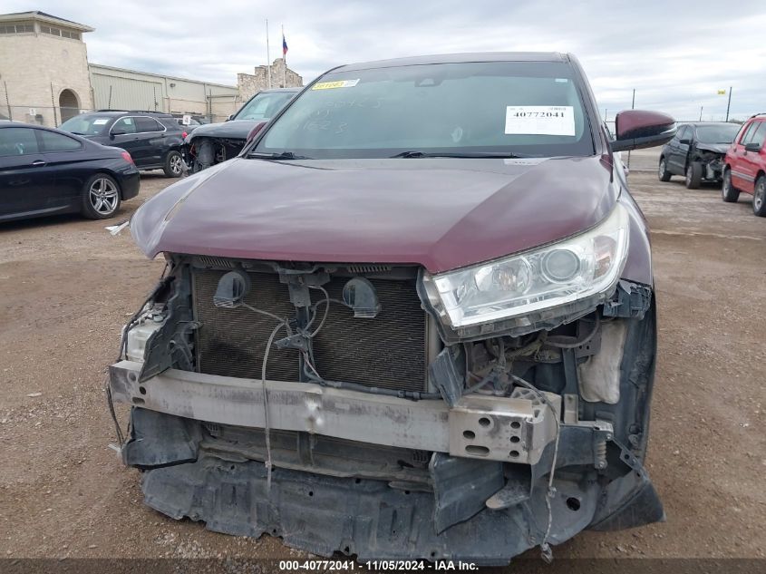 2018 TOYOTA HIGHLANDER LE PLUS - 5TDZZRFHXJS251623