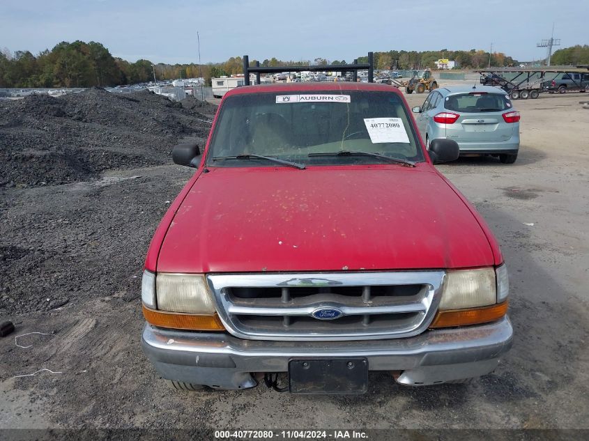 1998 Ford Ranger Splash/Xl/Xlt VIN: 1FTYR14X0WTA06197 Lot: 40772080