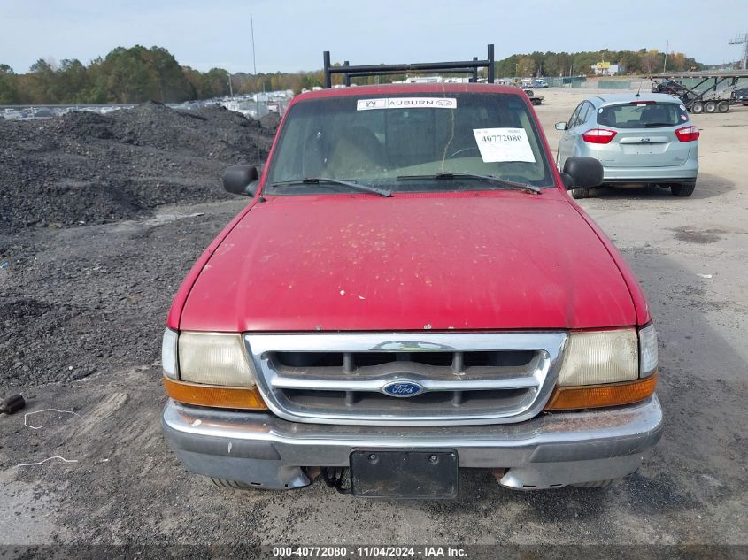 1998 Ford Ranger Splash/Xl/Xlt VIN: 1FTYR14X0WTA06197 Lot: 40772080