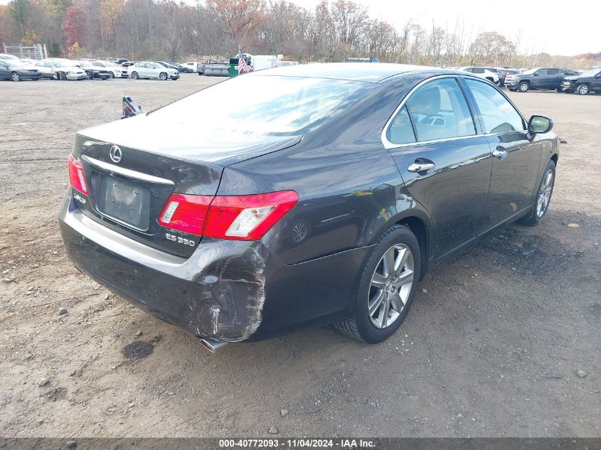 2009 Lexus Es 350 VIN: JTHBJ46G292285642 Lot: 40772093