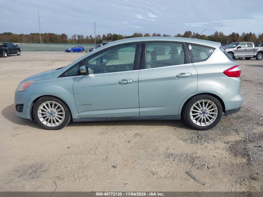 2013 Ford C-Max Hybrid Sel VIN: 1FADP5BU3DL551611 Lot: 40772130