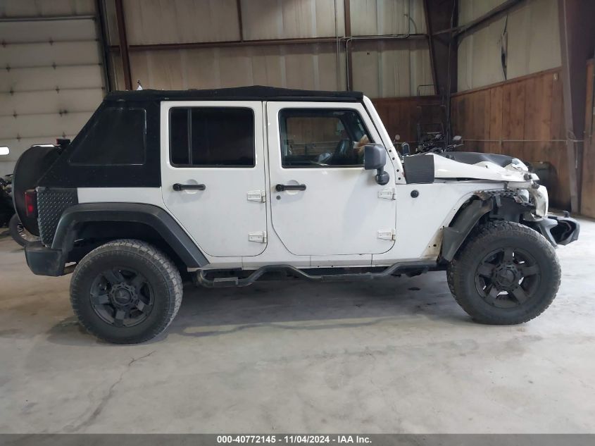 2013 Jeep Wrangler Unlimited Sport VIN: 1C4BJWDG5DL558740 Lot: 40772145