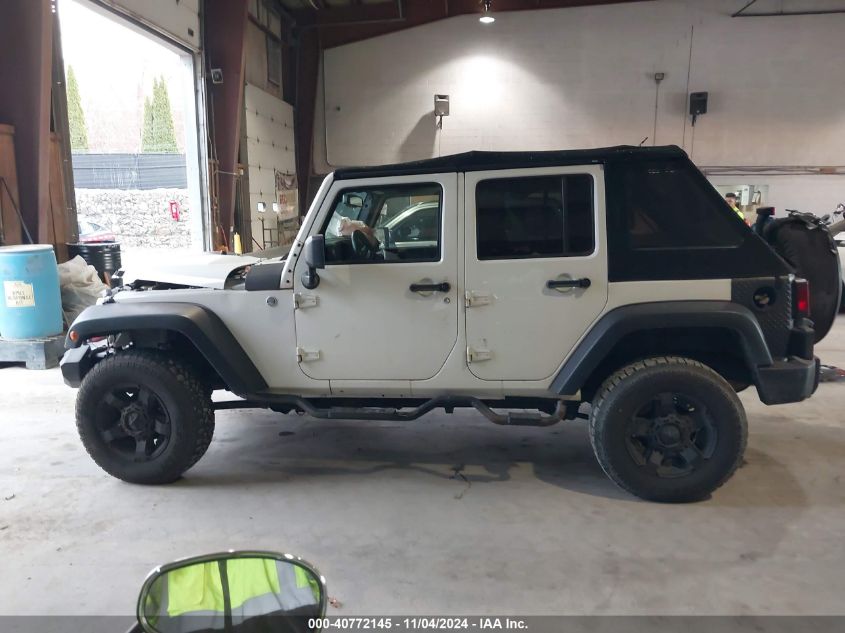 2013 Jeep Wrangler Unlimited Sport VIN: 1C4BJWDG5DL558740 Lot: 40772145