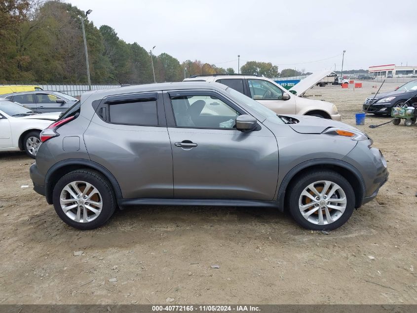 2015 Nissan Juke Sl VIN: JN8AF5MRXFT502115 Lot: 40772165