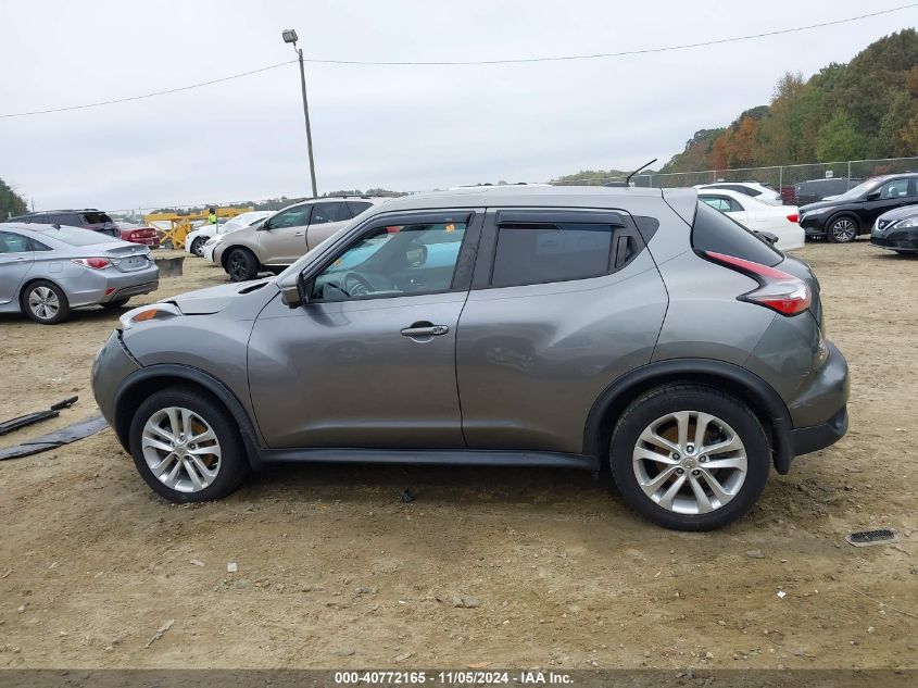 2015 Nissan Juke Sl VIN: JN8AF5MRXFT502115 Lot: 40772165