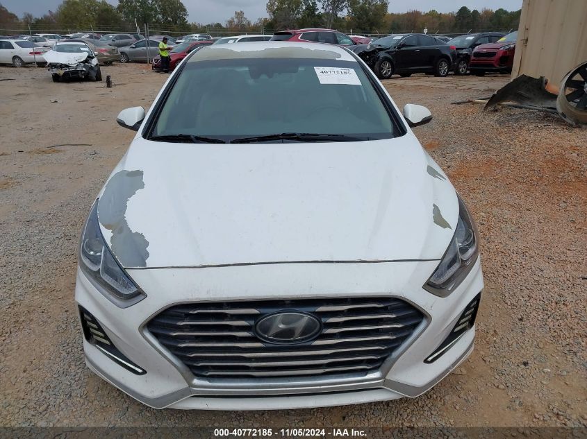 2018 Hyundai Sonata Sel VIN: 5NPE34AF7JH657745 Lot: 40772185