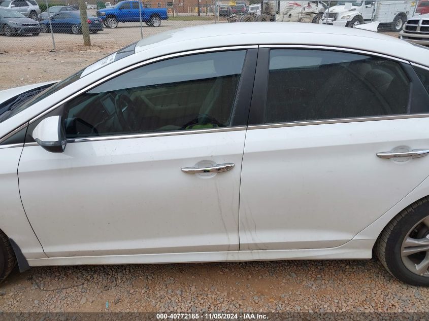 2018 Hyundai Sonata Sel VIN: 5NPE34AF7JH657745 Lot: 40772185